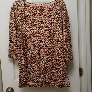Cheetah print size medium